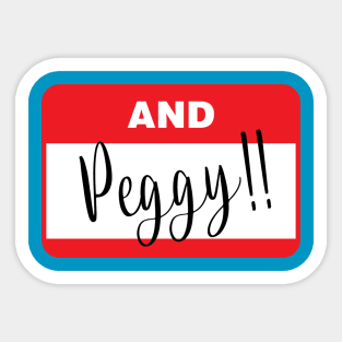 And Peggy!! Sticker
